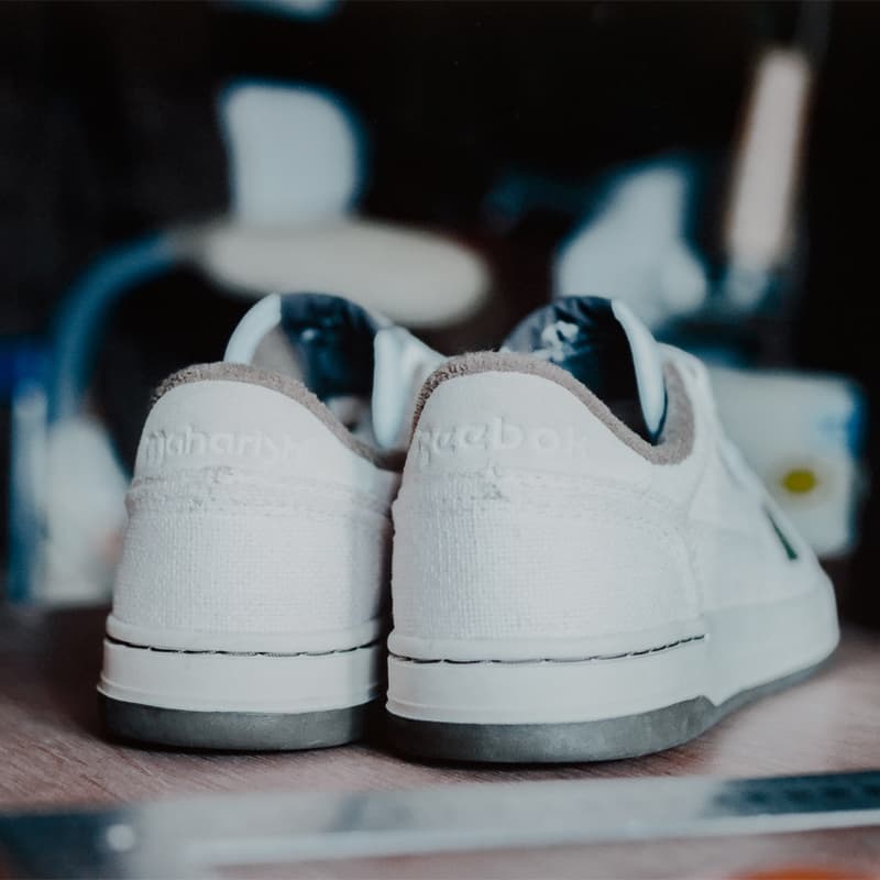 Reebok × Maharishi 全新 LT Court Hemp 联名鞋款正式发售