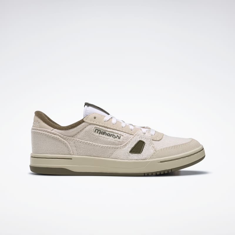 Reebok × Maharishi 全新 LT Court Hemp 联名鞋款正式发售