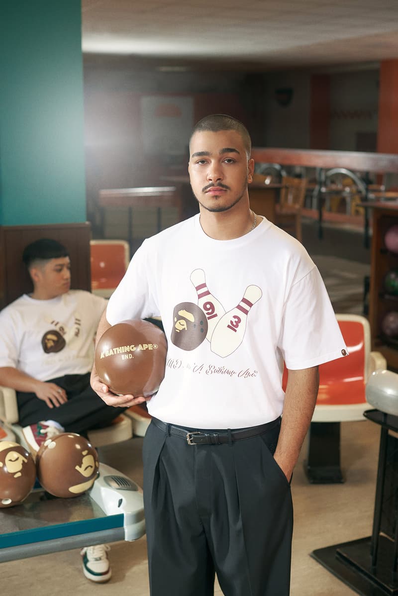 A BATHING APE® × END. 全新「BOWLING」联名系列登场