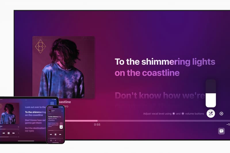 Apple 推出 「Apple Music 唱歌」功能