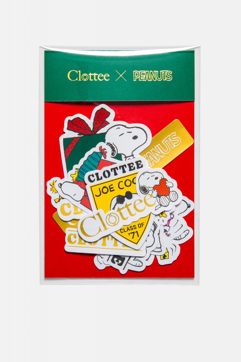 CLOTTEE x PEANUTS 圣诞胶囊系列