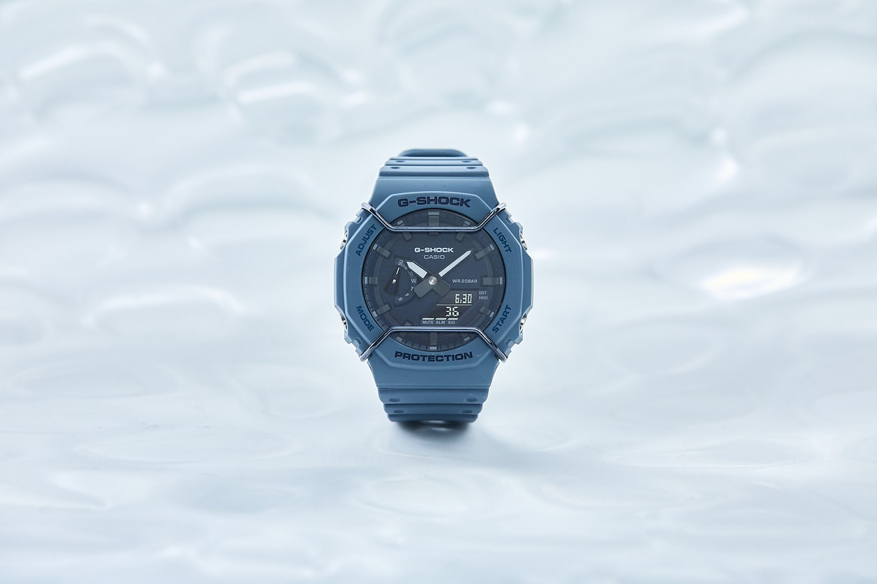 G-SHOCK 推出全新纯色版本 GA-2100 和 DW-5600