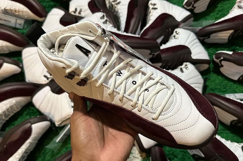 A Ma Maniére x Air Jordan 12 最新聯名鞋款率先曝光