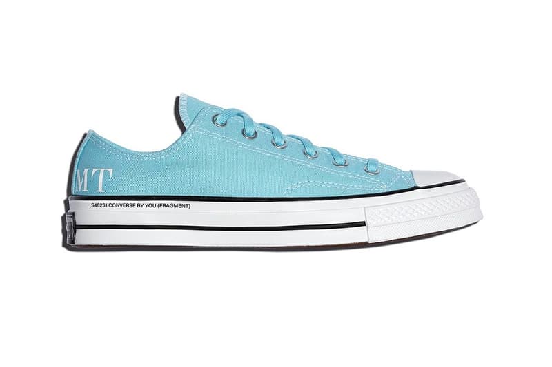 fragment design x Converse Chuck 70 全新聯名系列發佈