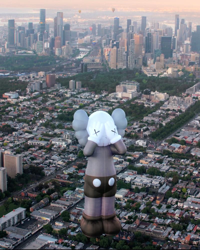 「KAWS:HOLIDAY」第九站打造 COMPANION 巨型熱氣球正式登陸墨爾本