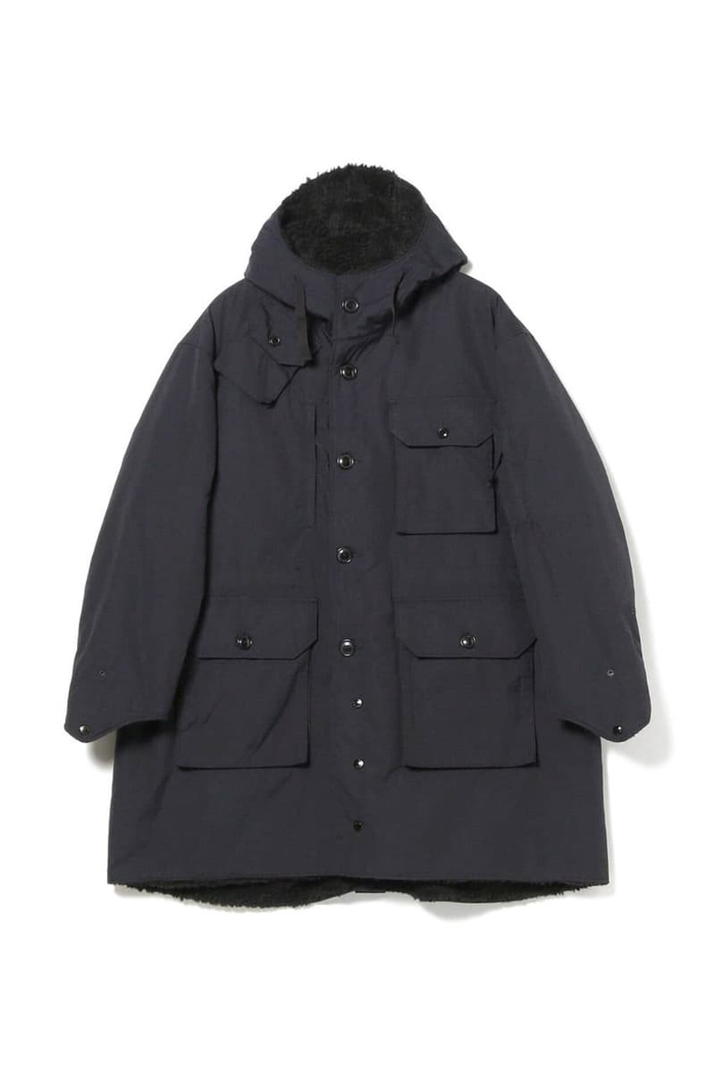 Engineered Garments 攜手 BEAMS PLUS 推出雙面穿軍風皮草外套