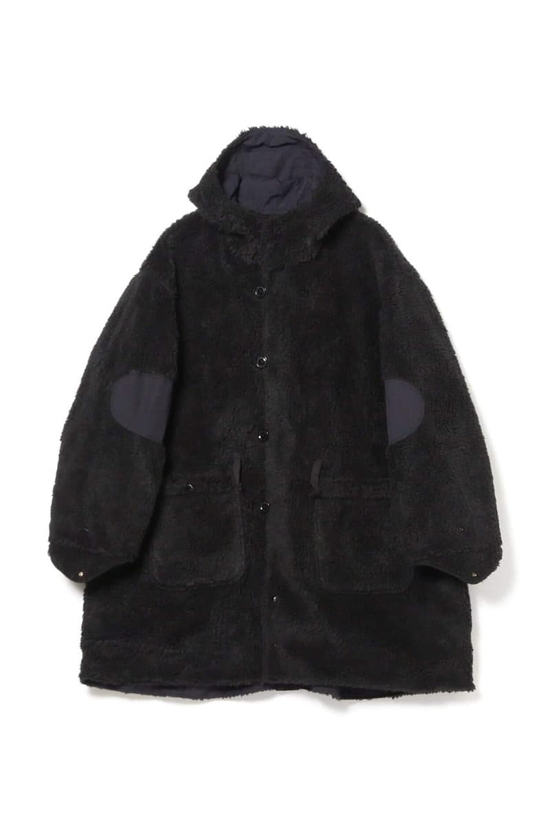 Engineered Garments 攜手 BEAMS PLUS 推出雙面穿軍風皮草外套
