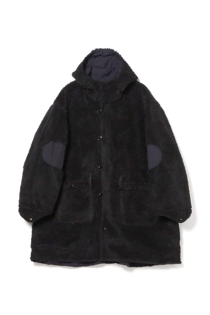 Engineered Garments 攜手 BEAMS PLUS 推出雙面穿軍風皮草外套
