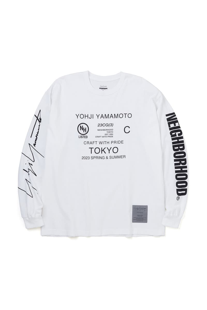NEIGHBORHOOD x Yohji Yamamoto POUR HOMME 最新聯名系列正式登場