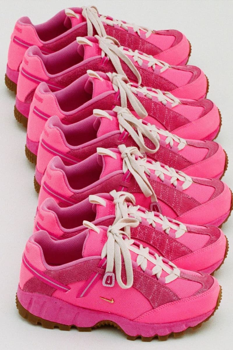 Jacquemus x Nike Humara 最新粉色联名鞋款正式登場