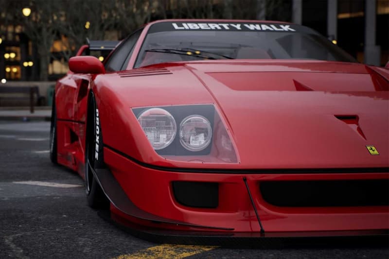 Liberty Walk 操刀打造 Ferrari F40 全新寬體改裝車型