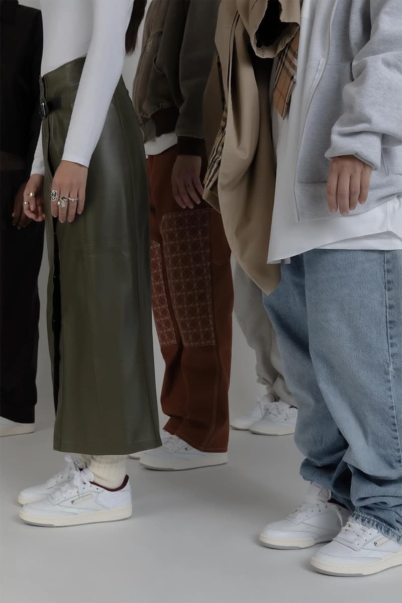 Packer x Reebok Club C 最新联名鞋款形象廣告、發售情報正式公開