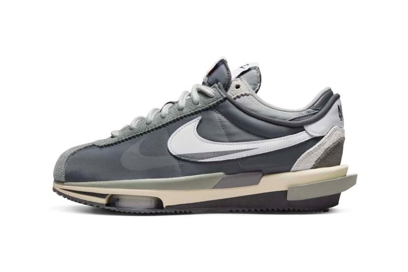 sacai x Nike Zoom Cortez 最新聯名配色「Iron Grey」線上發售情報公開