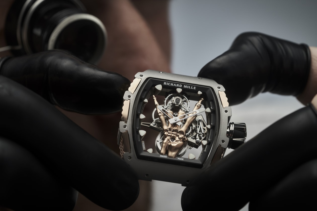 RICHARD MILLE 发布新款 RM 66 浮动陀飞轮腕表