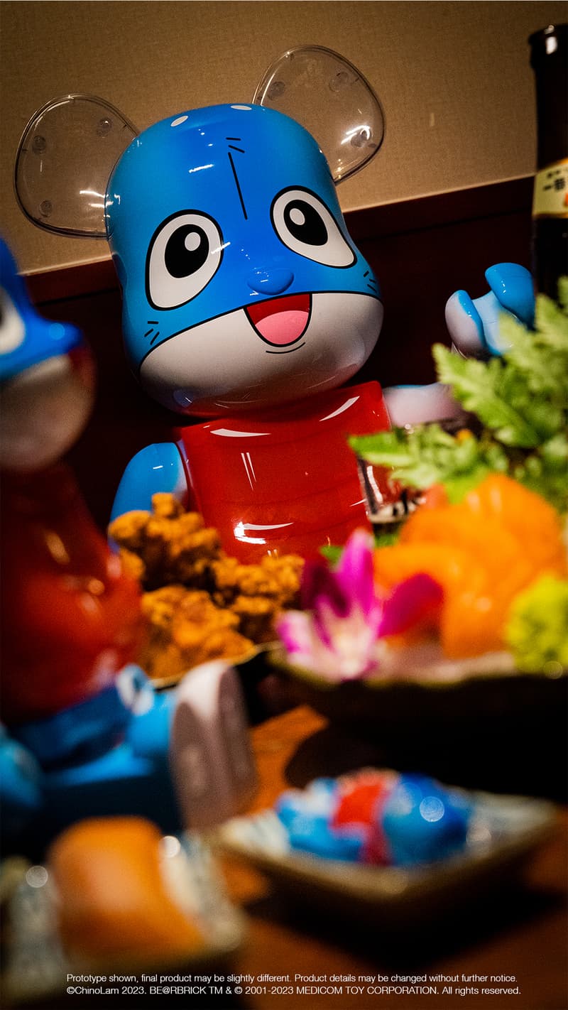 大豆芽水产系列 x MEDICOM TOY JIRO BE@RBRICK 最新联名公仔正式登场