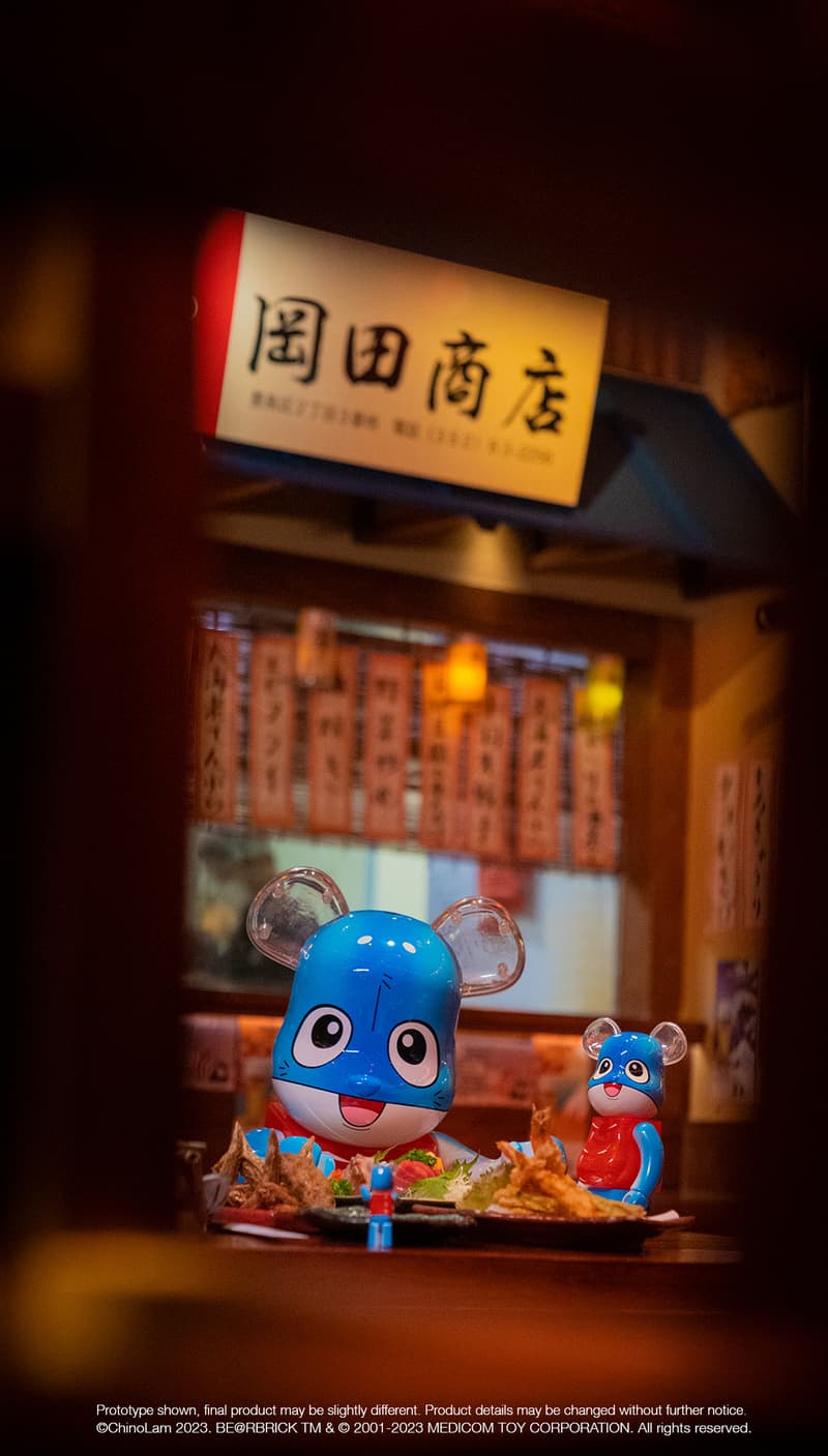 大豆芽水产系列 x MEDICOM TOY JIRO BE@RBRICK 最新联名公仔正式登场