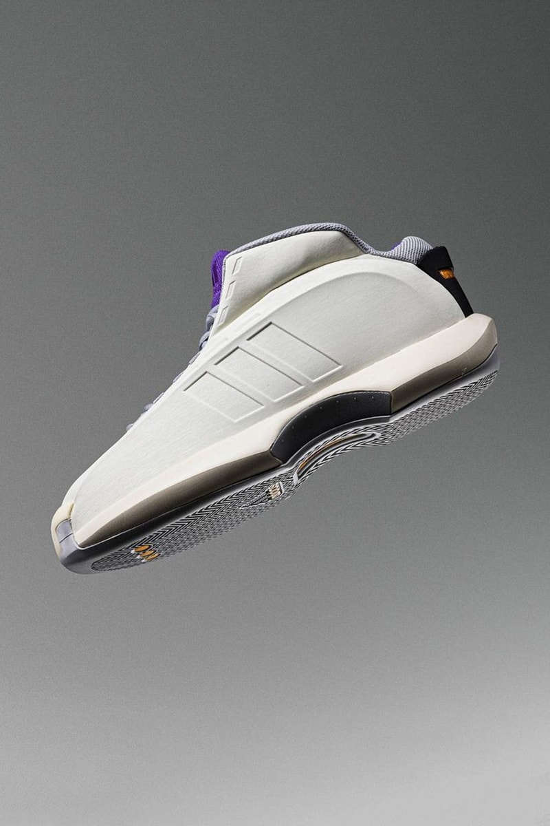 注入湖人紫金細節！adidas Crazy 1 最新配色鞋款正式登場
