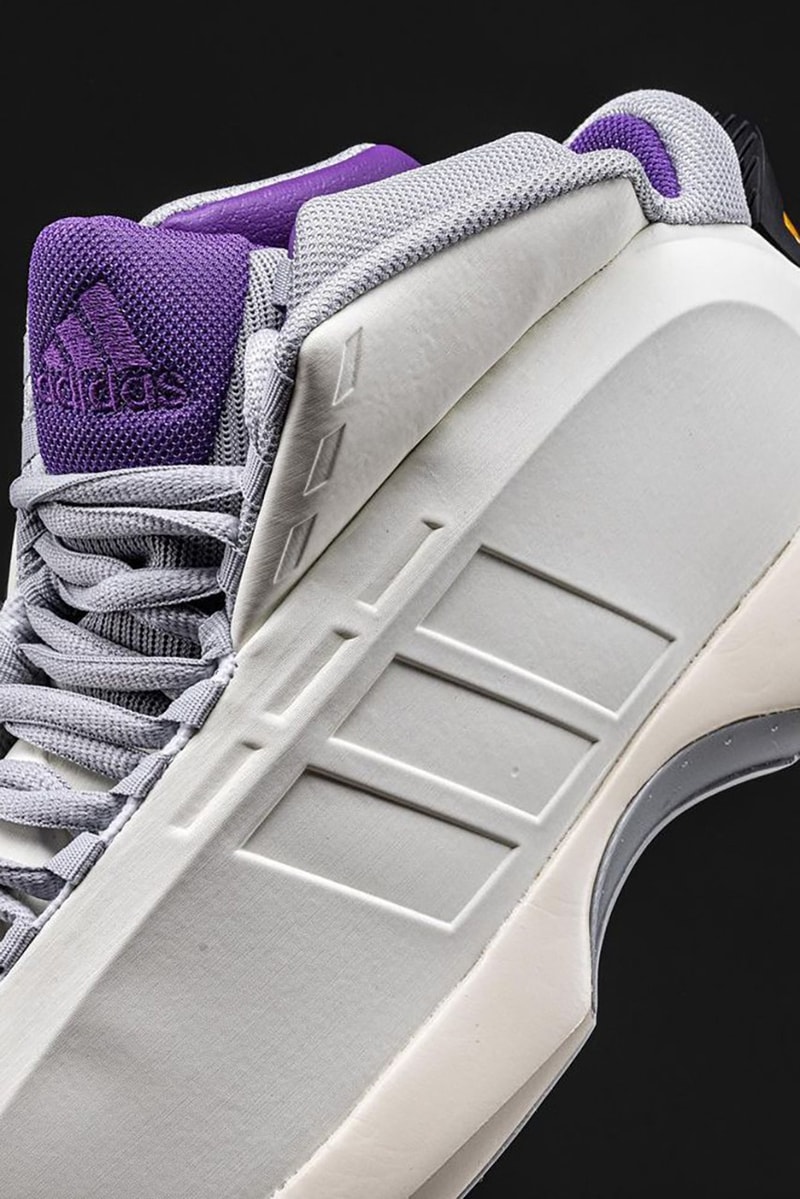 注入湖人紫金細節！adidas Crazy 1 最新配色鞋款正式登場