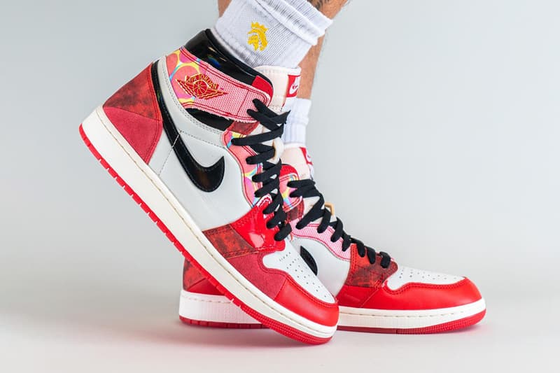 近賞《蜘蛛人：穿越新宇宙》電影主題 Air Jordan 1 High OG 上腳圖輯