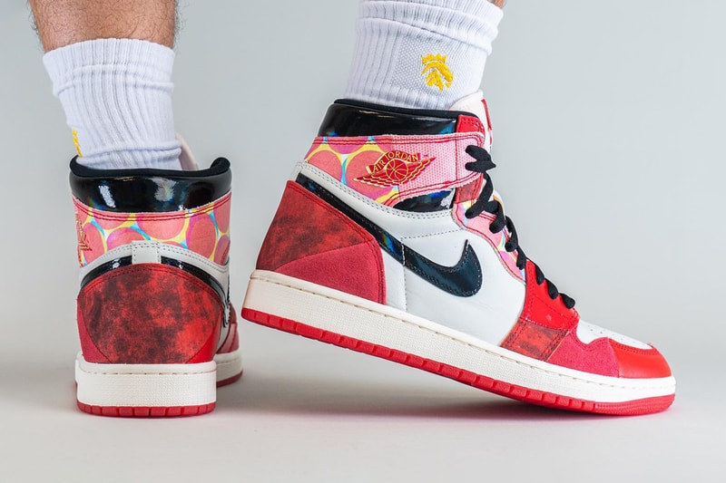 近賞《蜘蛛人：穿越新宇宙》電影主題 Air Jordan 1 High OG 上腳圖輯