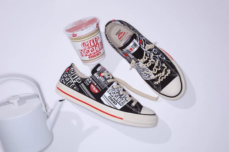 Converse 攜手 Nissin 日清食品推出全新聯名系列鞋款