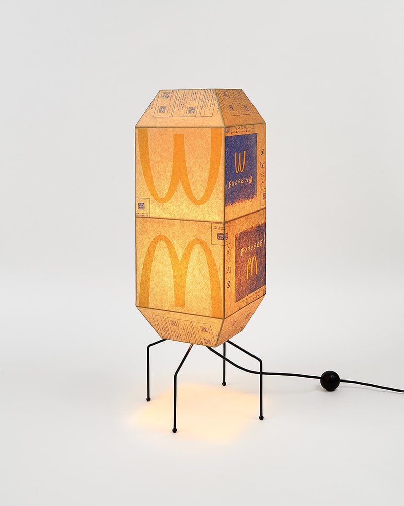 韓國藝術家 Gyu Han Lee 回收使用 McDonald's 紙袋打造燈飾創作系列