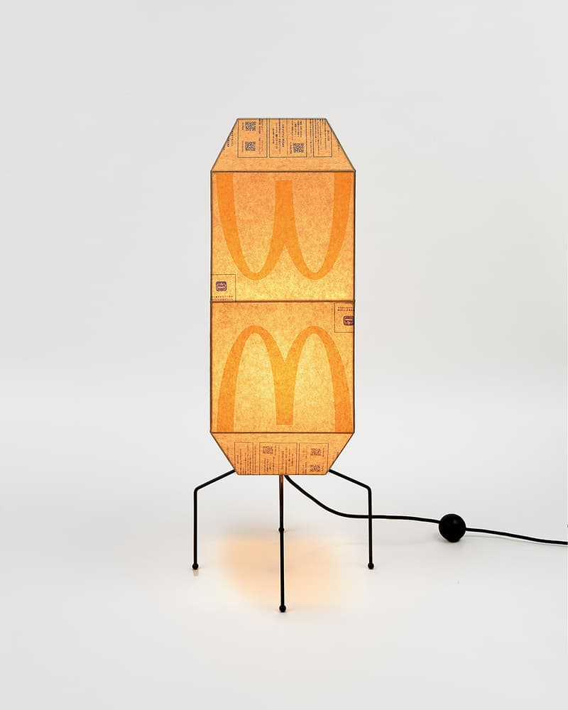 韓國藝術家 Gyu Han Lee 回收使用 McDonald's 紙袋打造燈飾創作系列