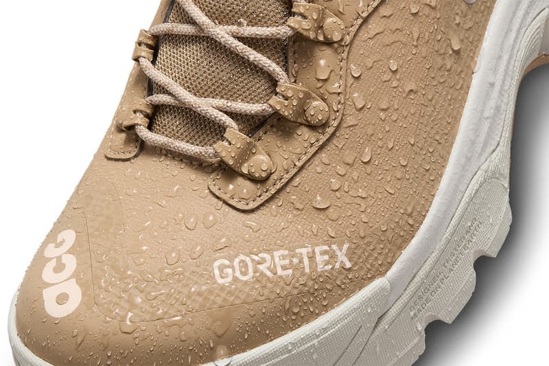 率先近赏 Nike ACG Zoom Gaiadome GTX 全新「卡其/橘」配色官方图辑