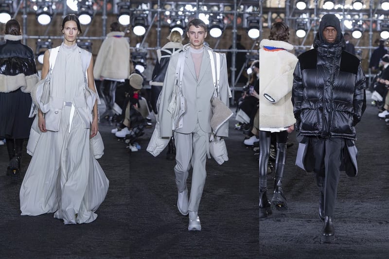 近賞 sacai 與 Moncler 全新 2023 秋冬聯名系列