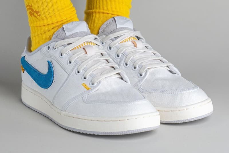 可隨喜好更換 Logo 配色，近覽 Union x Air Jordan 1 KO Low 上腳圖輯