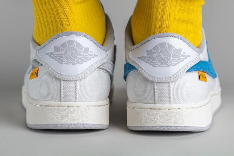 可隨喜好更換 Logo 配色，近覽 Union x Air Jordan 1 KO Low 上腳圖輯