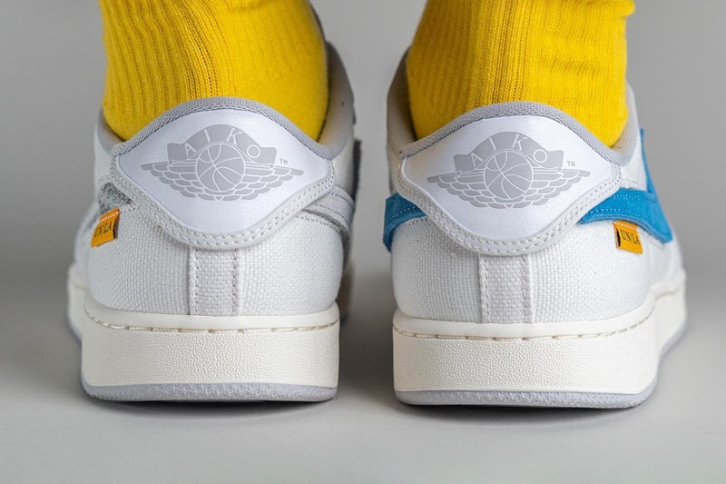 可隨喜好更換 Logo 配色，近覽 Union x Air Jordan 1 KO Low 上腳圖輯