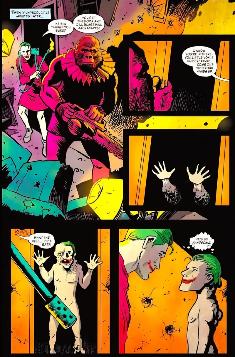 「小丑 Joker」於 DC Comics 最新一期漫畫中意外懷孕并生下小孩