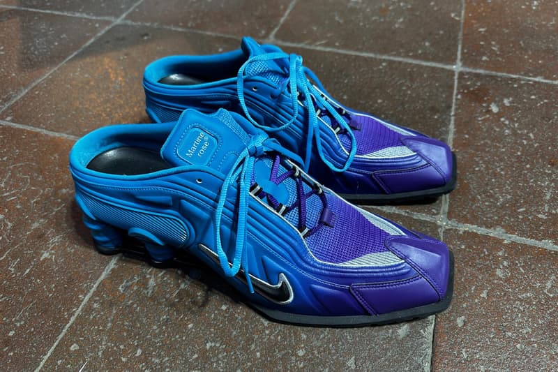 獨家近賞 Martine Rose x Nike Shox MR4 2023 秋冬系列全新配色