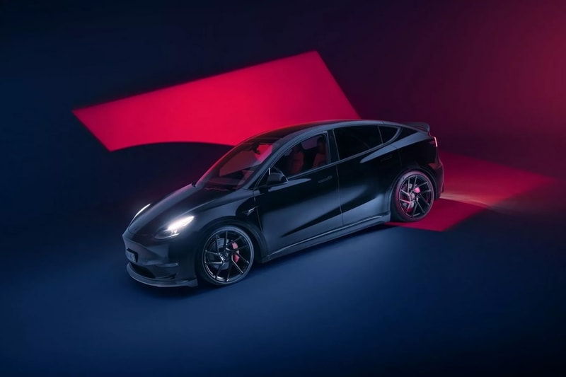 NOVITEC 打造全新 Tesla Model Y 碳纖維空力套件改裝車型