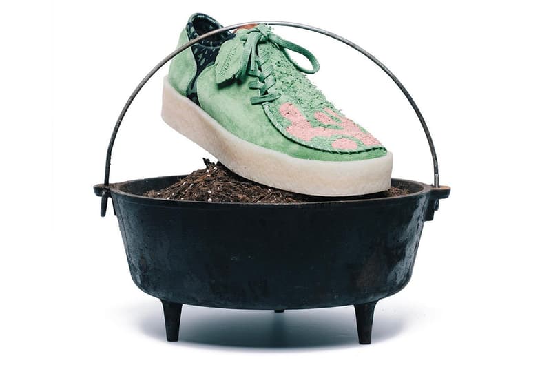 Salehe Bembury x Clarks Originals Lugger 最新聯名系列「Mud Moss」正式登場