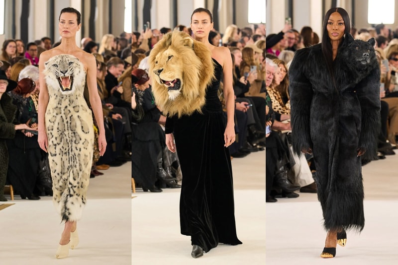 Schiaparelli 2023 春季高訂大秀「人造動物」造型引發熱烈討論