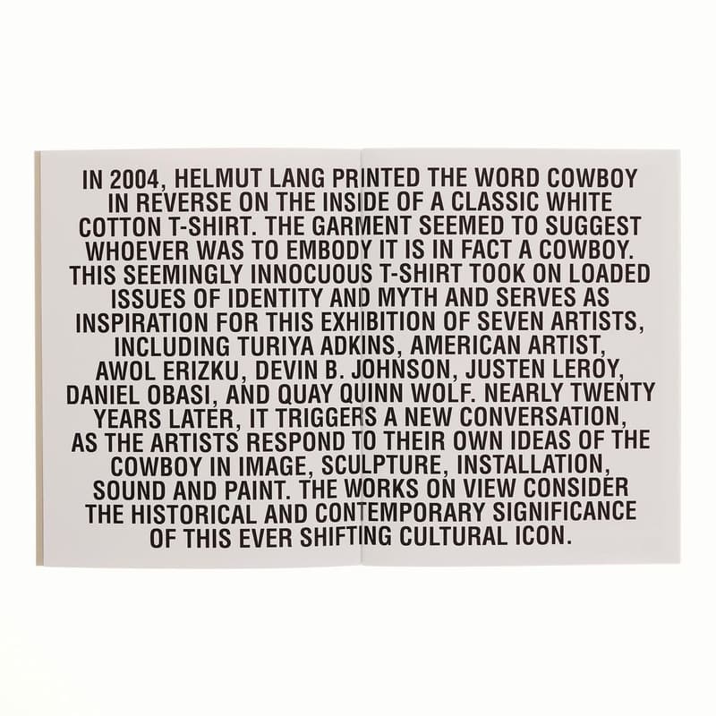 Helmut Lang 2023 秋冬系列「YOꓭWOƆ」限量版杂志