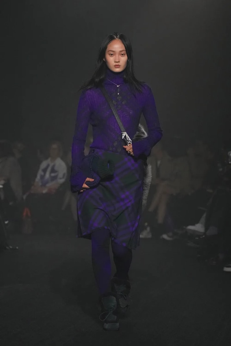 Daniel Lee 執掌 Burberry ⾸個 2023 秋冬時裝系列大秀正式登場