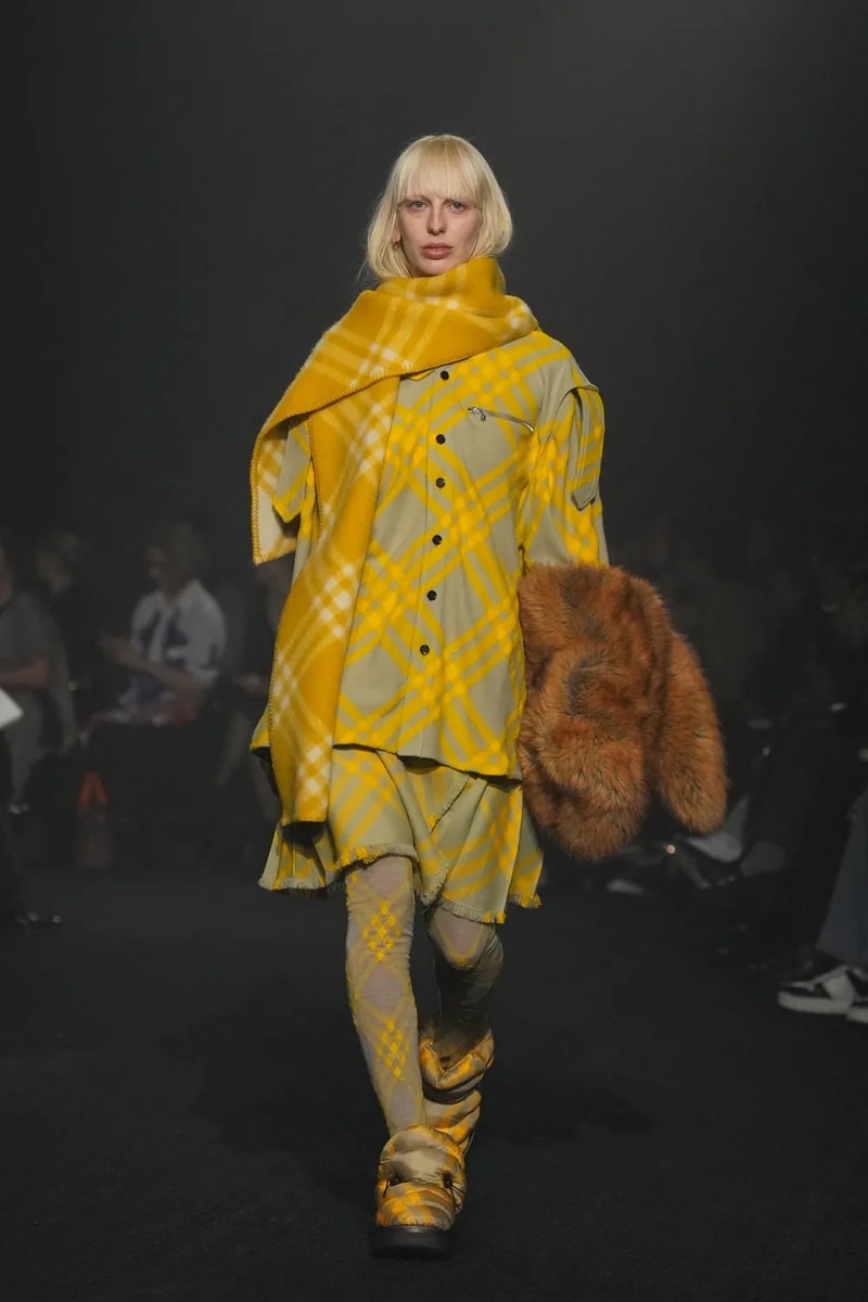Daniel Lee 執掌 Burberry ⾸個 2023 秋冬時裝系列大秀正式登場