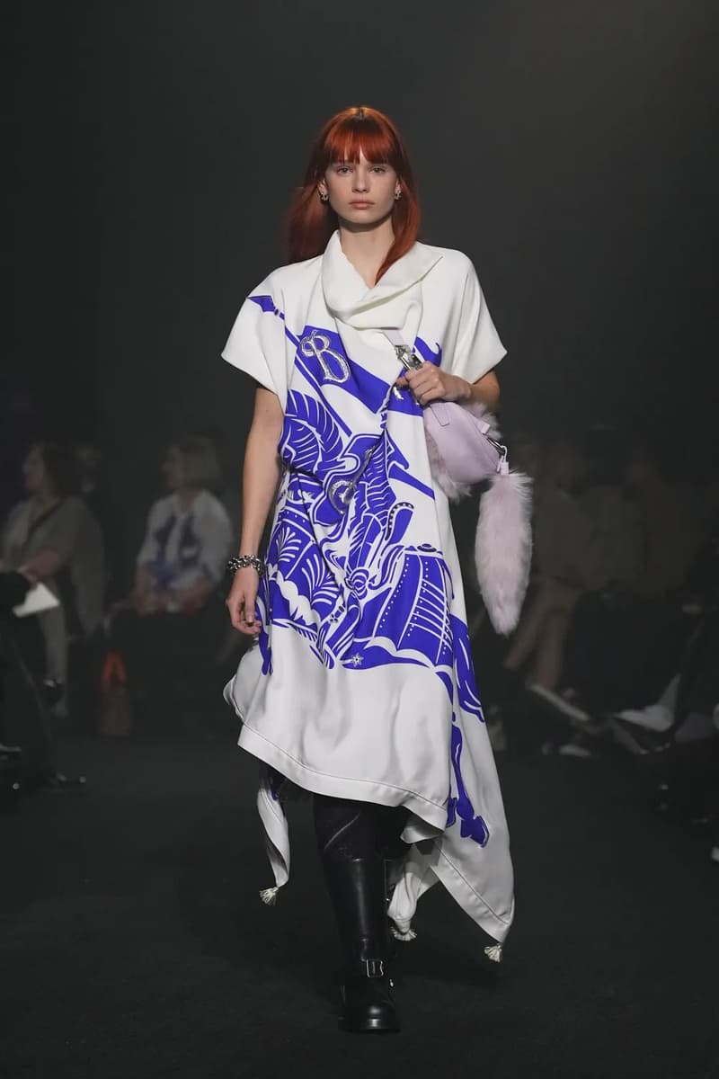 Daniel Lee 執掌 Burberry ⾸個 2023 秋冬時裝系列大秀正式登場