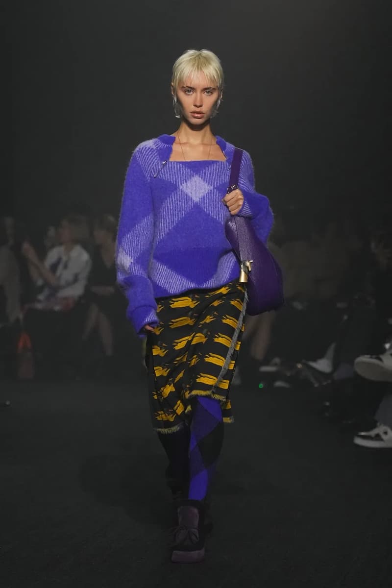 Daniel Lee 執掌 Burberry ⾸個 2023 秋冬時裝系列大秀正式登場