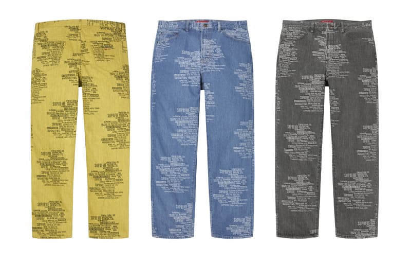 Supreme 2023 春夏系列「外套、上衣、褲裝」等服裝品項完整公開