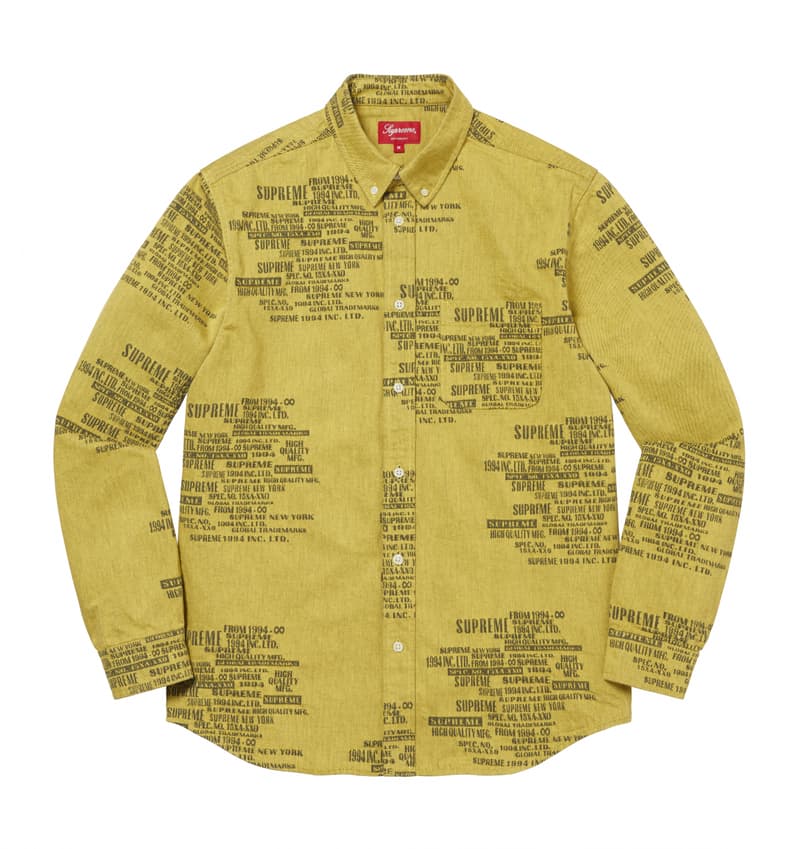Supreme 2023 春夏系列「外套、上衣、褲裝」等服裝品項完整公開