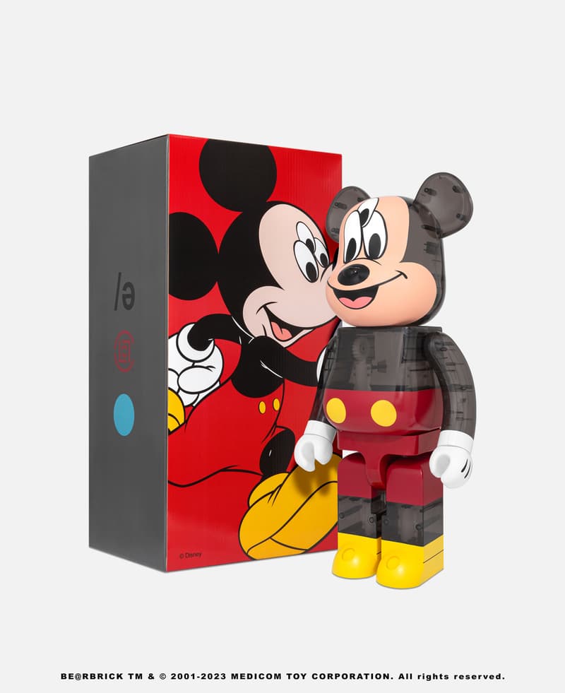3125C x CLOT x MEDICOM TOY 推出全新「BE@RBRICK 3-Eyed Mickey」及胶囊服饰系列
