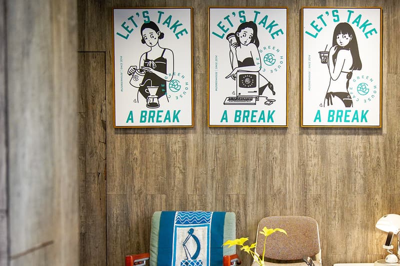 GREEN HOUSE 携手日本艺术家 Sakurai Hajime  打造「LET’S TAKE A BREAK」联名企划