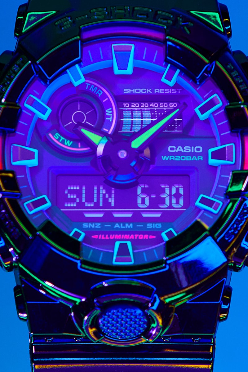 G-SHOCK 发布「虚拟彩虹」系列，以赛博朋克造型致敬游戏与电子竞技