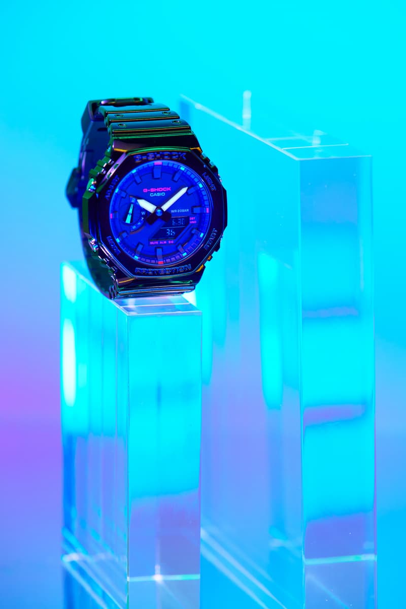G-SHOCK 发布「虚拟彩虹」系列，以赛博朋克造型致敬游戏与电子竞技