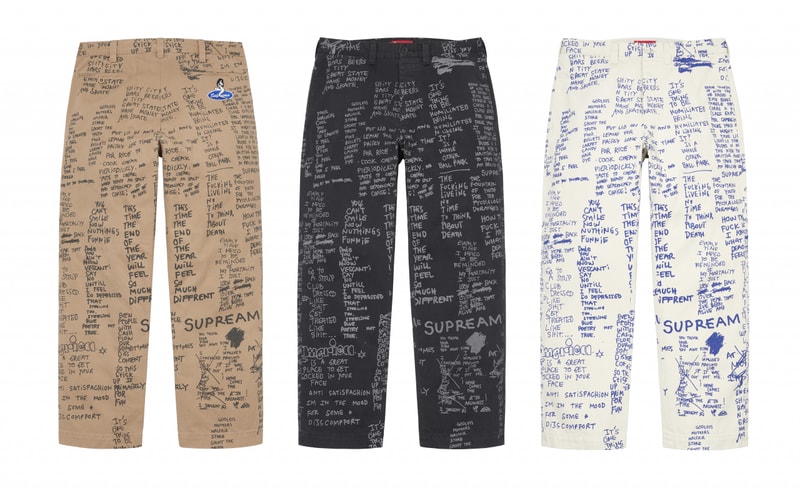 Supreme 2023 春夏系列「外套、上衣、褲裝」等服裝品項完整公開