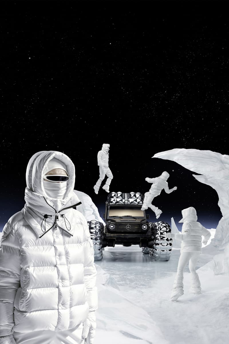 Moncler 携手 Mercedes-Benz 打造艺术品「PROJECT MONDO G」